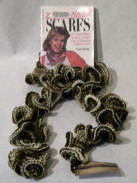 16. Knitted Curly Scarf Prince Rupert Library