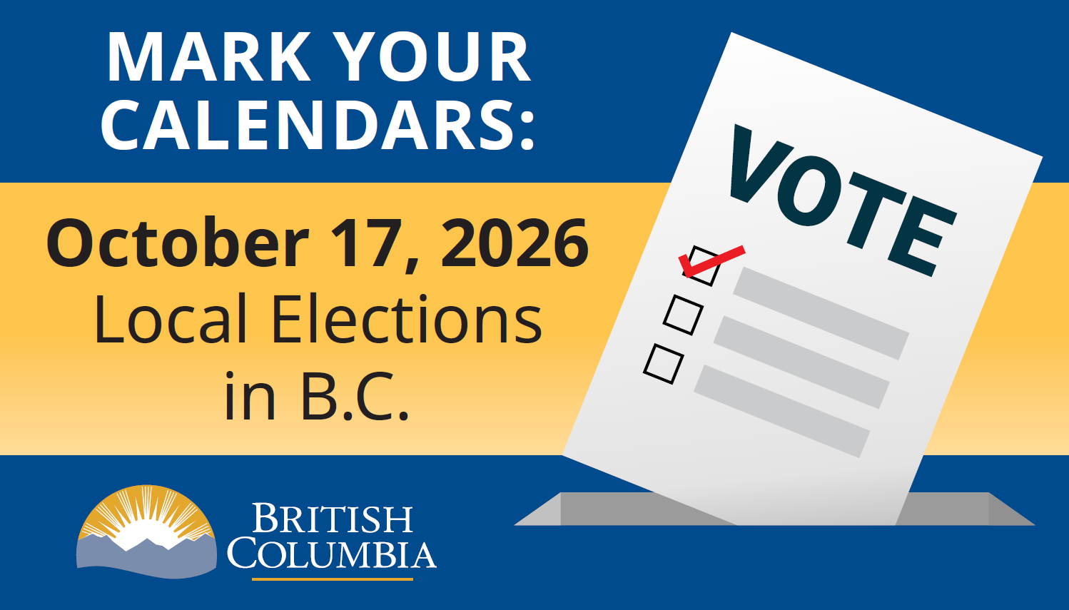 Vote in Prince Rupert's Local Election!