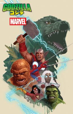 Cover of Godzilla vs the Marvel Universe