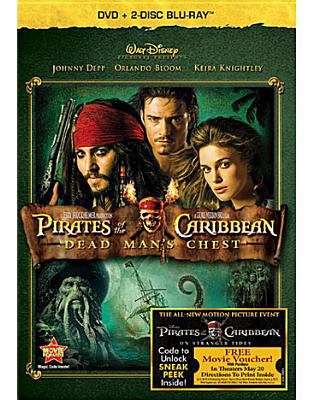 Cover of Pirates of the Caribbean. Dead man's chest