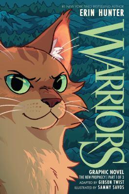 Cover of Warriors graphic novel. 4 The new prophecy