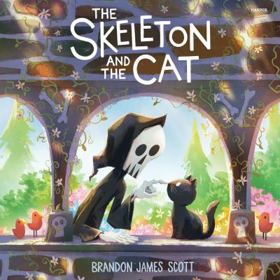 Cover of The skeleton and the cat
