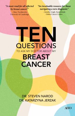 Cover of Ten questions to ask my doctor about my breast cancer