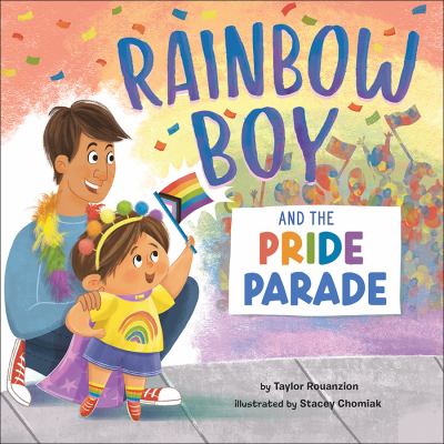 Rainbow boy and the Pride parade by Rouanzion, Taylor