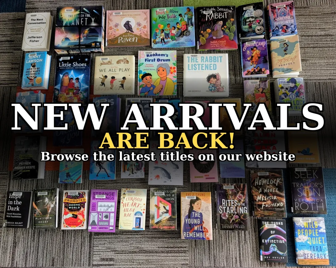 New Arrivals are back - Browse the latest titles on our website